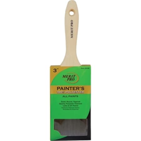 Gourmetgalley 348 3 in. Painters Professional Beavertail Varnish Brush GO3579796